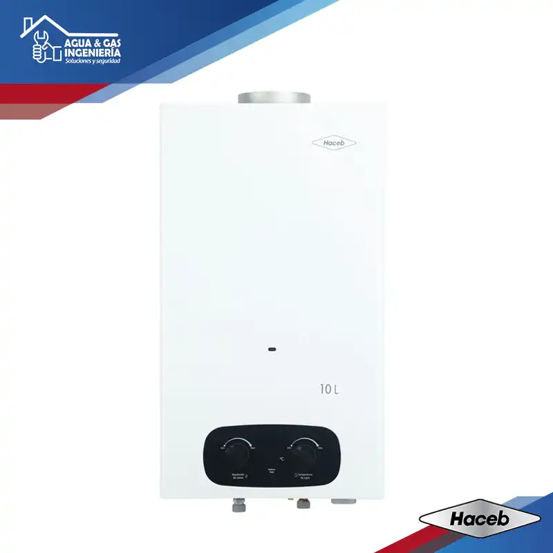 Calentador Haceb 10Litros Gas Natural Tiro Natural