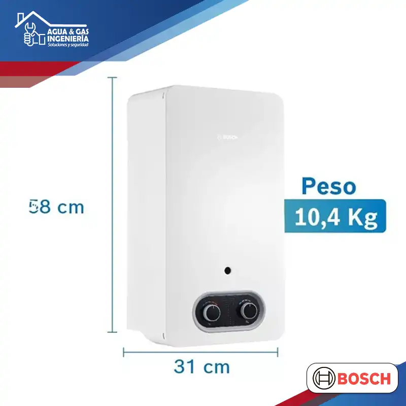 Calentador Bosch Therm 2200 10L GNGP
