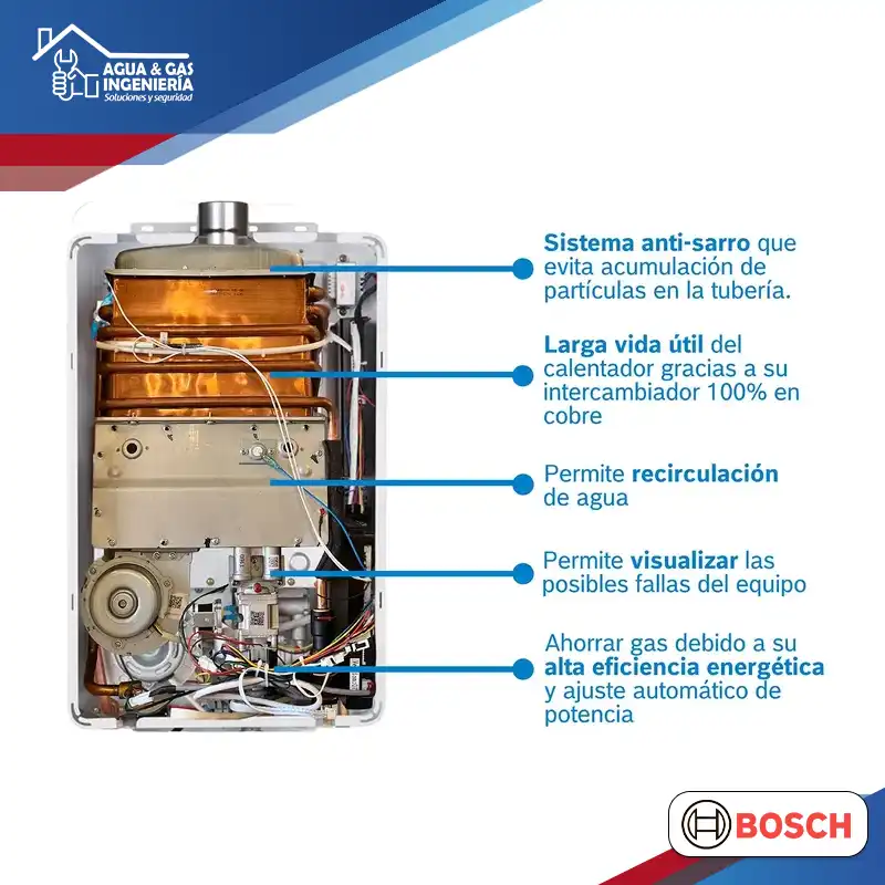 Calentador Bosch Therm 5600 F 15L (2)