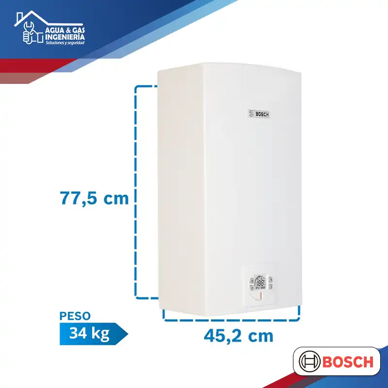 Calentador Bosch Therm 8000 S 30 Litros