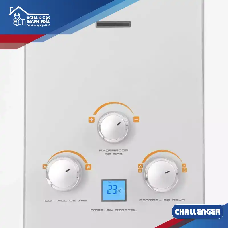 Calentador Challenger WHG 7102 TN 10 Litros